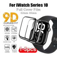 Soft Film for iWatch Series 10 46mm 42mm Full Cover Film Screen Protector for iWatch Series 10 No Gl