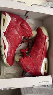 Air Jordan 6 Retro x Slam Dunk 紅色波鞋