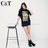 (Free Sticker) GUNS N' ROSES TOUR TSHIRT BLACK | GNR 023 | BAND SHIRT SHIRTS DISTRO