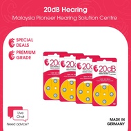 [EXPIRED ON FEB 202] Hearing Aid Battery 20dB Size 10 - 5 Packs (20 pieces)