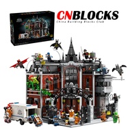 Super heroes DC Batman Arkham Asylum 76300(2953 pcs) Building Blocks Toys Gifts