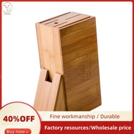 Wood  Holder  Block Stand Knives Storage Shelf Rack Storage Box Organizer Kitchen Accessories Tool