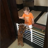 Retractable Pet Fence Balcony Isolation Door Fence Protective Barrier