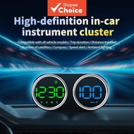 G28 GPS Car HUD Head Up Display Digital Speedometer Compass G28 GPS HUD Paparan Atas Kereta Digital 