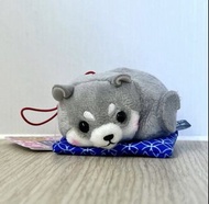 ［正版行貨］Amuse 豆柴 柴犬 座布 三兄弟 柴犬 灰色 吊飾 掛飾 景品