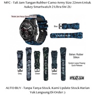 Premium MFC 22mm Camo Strap Aukey Smartwatch 2 Ultra SW-2U - Tali Jam