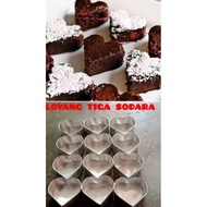 This heart pan, heart cake pan, mini pan, love pan UK 9x3cm, 9x5cm 1pcs
