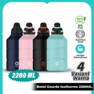 Hiome GOURDE ISOTHERME Bottle 2200ML/sports Drinking Water Bottle