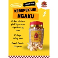 Kerepek Ubi Ngaku @ Arrowhead Chips by Rasidah Homemade/ 200gram/ Kudapan Lemak Manis