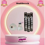 [DUNLOP] SHUTTLECOCK BADMINTON BULU TANGKIS BUAH BADMINTON RACKET RAKET