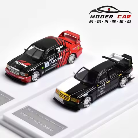MJ 1:64 190E 2.5-16 EVO Diecast Model Car