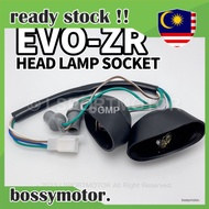 DEMAK EVO-ZR HEAD LAMP SOCKET FRONT DEPAN LAMPU KEPALA SOCKET WIRE WIRING EVOZR 110 EVOZR110 EVO ZR 