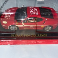 Ferrari Ferrari F430 Challenge, 1/43 Scale, Alloy Material, Red Body, with No. 14 Racing Number.With