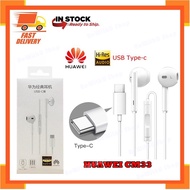 【READY STOCK】Original Huawei CM33 Type-C Port In-Ear Earphone
