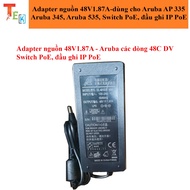 Power Adapter 48V1.87A - for Aruba AP 335, Aruba 345, Aruba 535, PoE Switch, PoE IP recorder