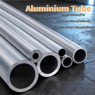 6061 Aluminum Alloy Hollow Round Pipe Aluminium Tube Length 500mm OD 31~45mm Inner Straight Round