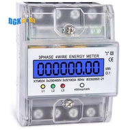1 Piece DTM024 Electric Kilowatt Hour Meter 220/380V 5-100A
