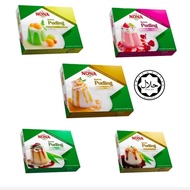 NONA Halal Pudding Powder Honey Dew | Ros Bandung | Coconut | Tau Fu Fa | Cendol 75g ~85g