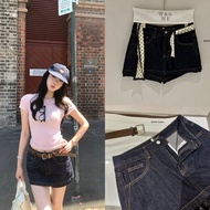 NHY.studio /WGWE/ basic style faux skirt jean shorts 9423