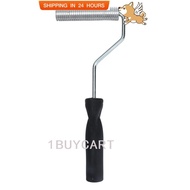 Buybest1 Fiberglass Laminating Roller 21x100mm Bubble Aluminum Acetone Washable CS