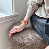 適用於 Galaxy Watch8、Apple Watch11 的義大利 Epsom 皮革錶帶