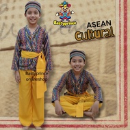ASEAN /Tribal/Mindanao/Maranao costume/Ethnic/Muslim for kids/Filipiniana
