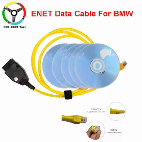 10pcs ENET Date Cable for BMW F-Series ICOM ENET Cable Coding Cable for BMW Programming ENET ICOM Co