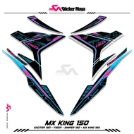 Striping Mx King 150 Sticker Y15zr Sticker Mx King150 Sniper150 Mxi Jupiter Mx Ink. Sticker Motif 95