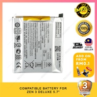 Compatible Battery For Asu Zenfone 3 Deluxe 5.7 ZS570KL Z01FD Z016 Bateri Batteri Batery ( C11P1603 