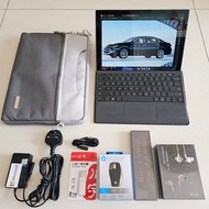 微軟Microsoft surface pro7手提電腦平板電腦商務電腦超輕薄筆記本+平板兩用二合一電腦：Intel Core i5處理器+8GB內存+256G內置SSD硬盤+12.3 inch IP