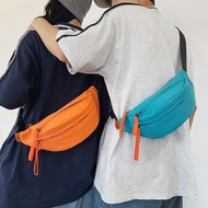 2026 New Casual Bag Unisex Soft Sport Chest Bag Waterproof Nylon Small Waist Bag for Woman & Man
