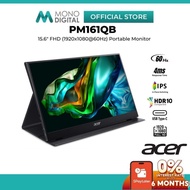 Acer PM161QB / PM161QT 15.6" Portable Monitor Full HD 1080p Ultra Slim Second Screen for Laptop MacB