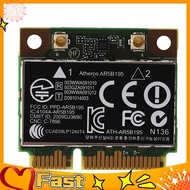 MYAAR9285 AR5B195 150M+BT3.0 Half  PCI-E Wireless Card SPS:593127-001 592775-001 for 430 431 435 436
