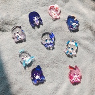 Elysia‌ Acrylic Brick Stand Figure Display Anime Honkai Star Rail Keychain Collection Desk Decoratio