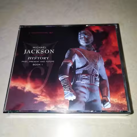 Superstar MJ Michael Jackson Music CD King of pop History Album Compact Disc Cosplay CD Player Party