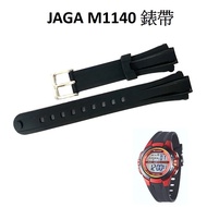 Long Latitude Watch JAGA M1140 Strap Guaranteed Applicable Model M1140 Black If You Don't Know The W