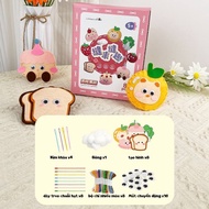 DIY Bộ đồ chơi dụng cụ may vá thủ công cho bé kèm kim khâu và chỉ bộ đồ chơi dụng cụ máy vá cho bé