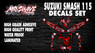 Suzuki Smash 115 Decals Set (CAmerica)