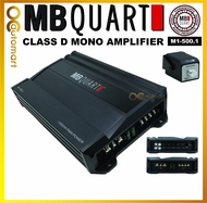 MB Quart Class D Mono Block Car Amplifier M1-500.1 MonoBlock Amp For Woofer