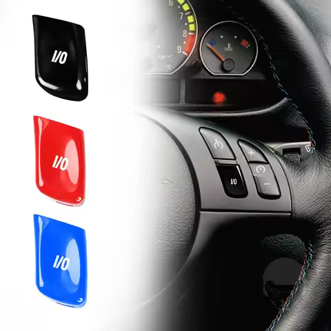 For BMW 3 Series 1998-2006 E46 M3 2000-2006 I/O VO Button Multi-Function Steering Wheel Car Interior