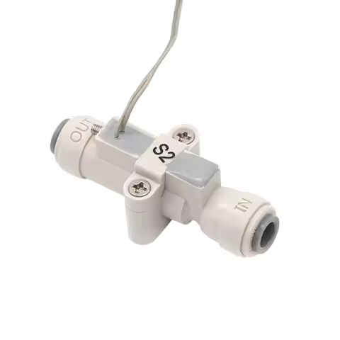 High Performance 1/4" Water Flow Switch Plastic Water Flow Switch Water Flow Control Sensor for Wate