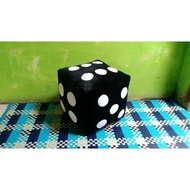Jumbo size 30cm dice pillow