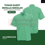 BAJU UNIFORM PANDU / TUNAS PUTERI REMAJA KANAK-KANAK LENGAN PENDEK  / Girls Scout Shirt Short Sleeve (Size: 14 - 22)