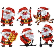 [Jewel Cross Stitch Sticker/Santa] Jewel Cross Stitch / Bead Cross Stitch / Jewel Cross Stitch Set/Set Composition/Santa Cross / Christmas