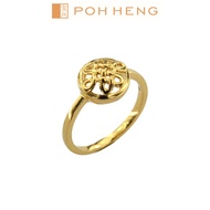 Poh Heng Jewellery 22K Eternity Knot Ring