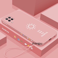 SAMSUNG M12 A12 Liquid Tali Motif Sunshine Silikon Softcase Casing Hp - Samsung A12, Pink Soft