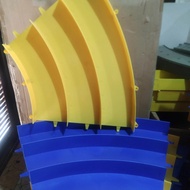 Tamiya 3-lane turn signal track New VR curve/