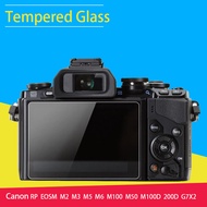 Tempered Glass Screen Protector For Canon RP/R5/R6/M3/5/6/M10/M50/M100/M200/G7X/R/R3/5D2/3/4/6D/7D2/