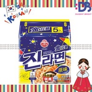 不倒翁 - 韓國金拉麵 原味 (5包裝) (120克 X 5) 包裝隨機發放