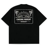 Waveblast Oversize T-Shirt - Chasing BlackS-5XL